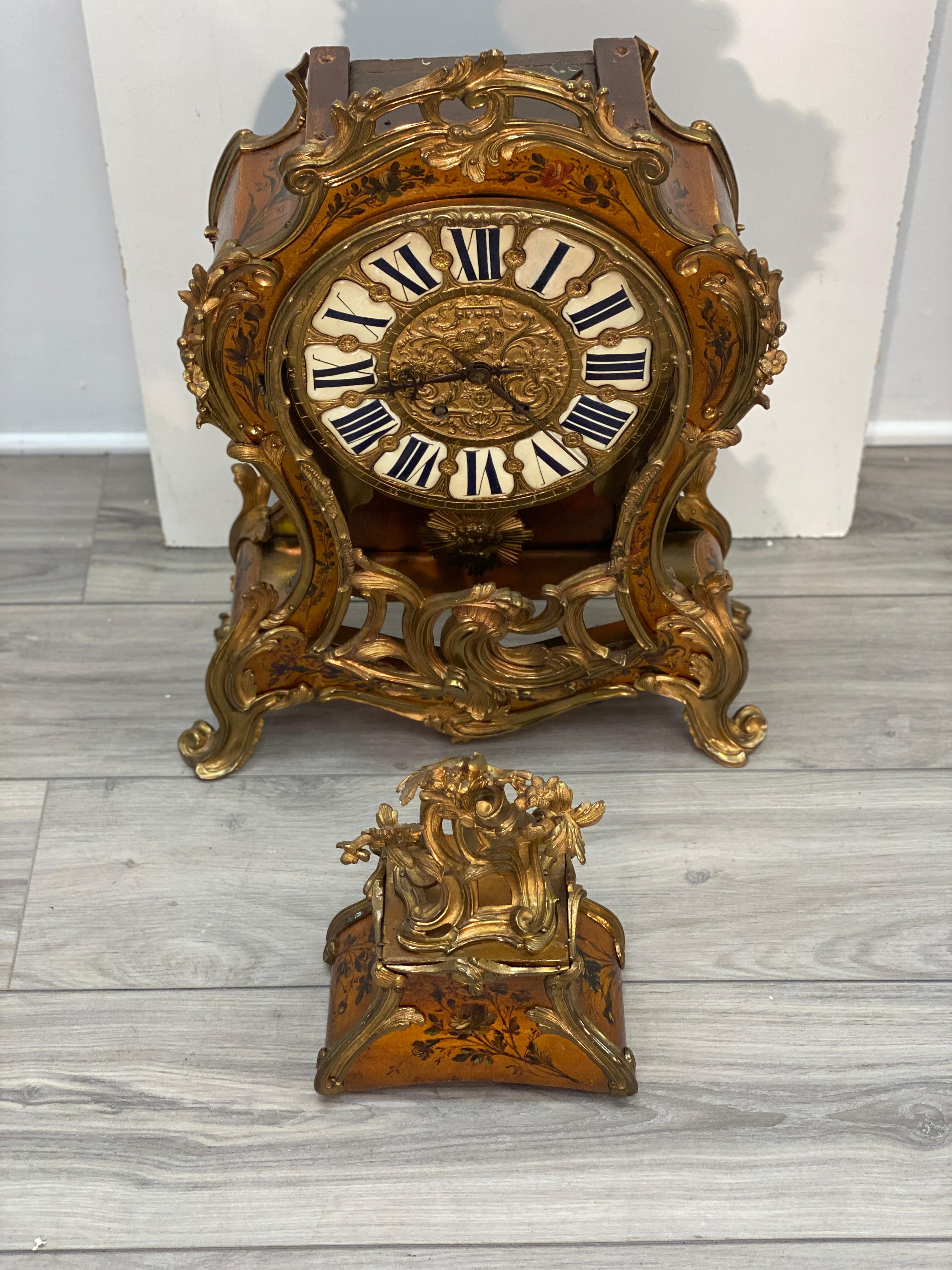 Mid 19th Century French Bracket Clock 9
