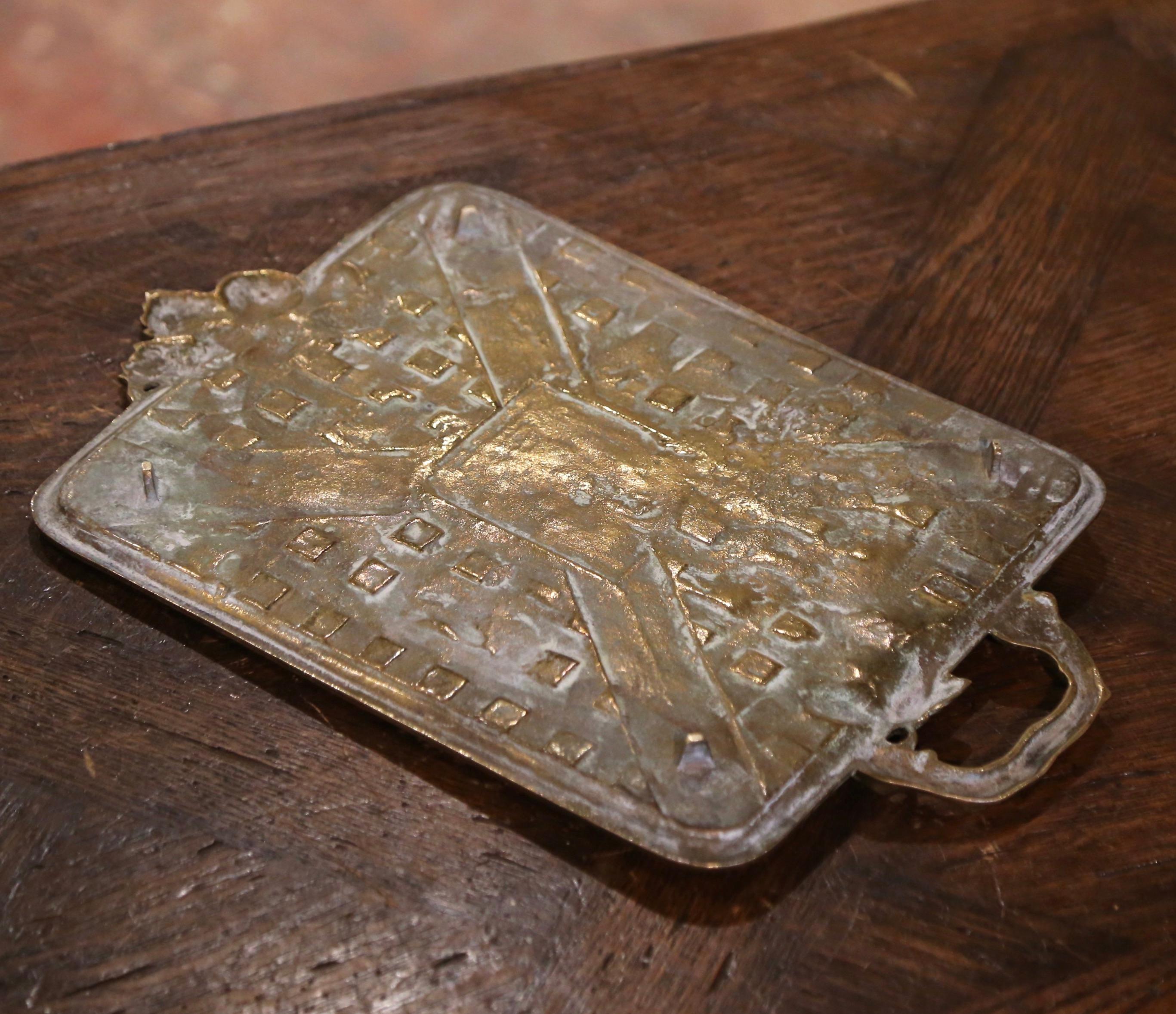 Mid-19th Century French Bronze Tobacco Tray, Five-Piece Set 3