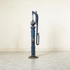 Mid-19th Century French Cast Iron Pump or Fountain from Normandy