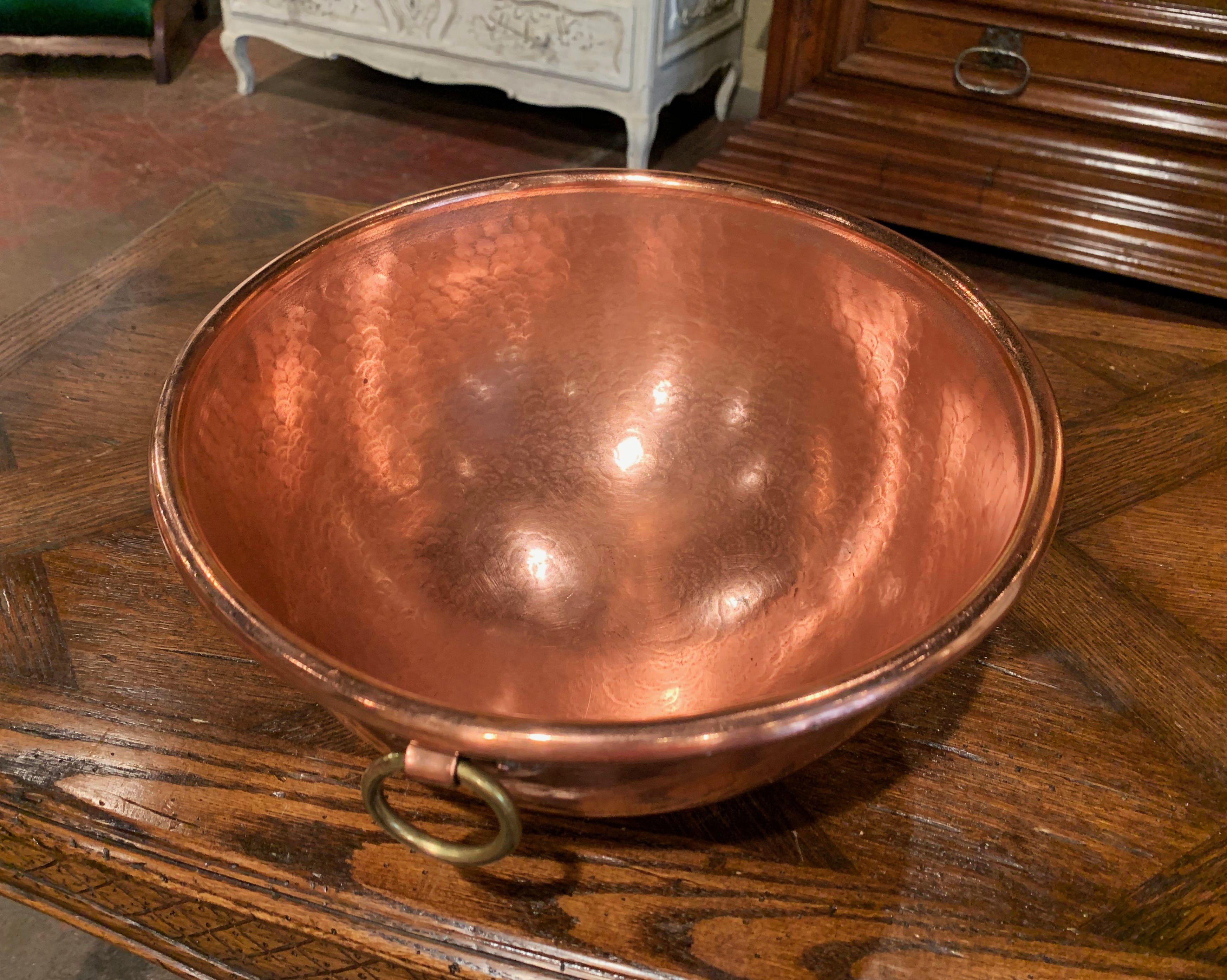 Mid-19th Century French Copper Jelly Bowl from Normandy 1