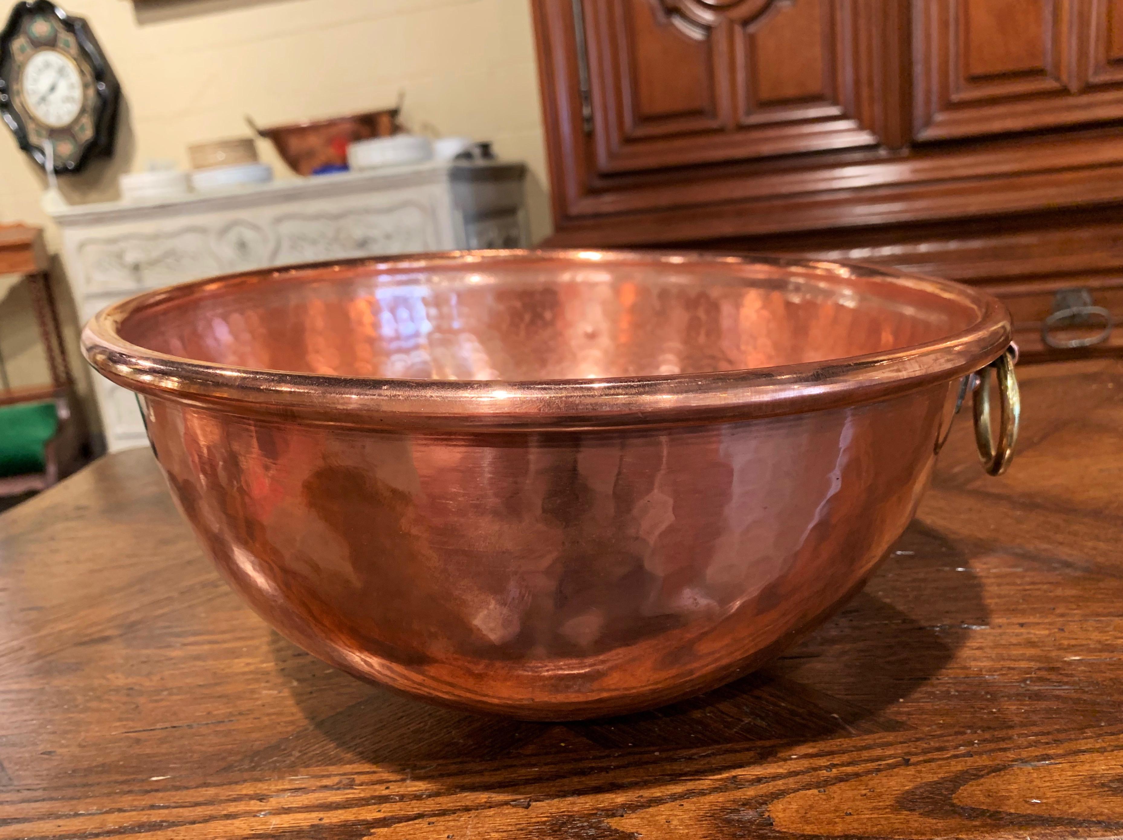 Mid-19th Century French Copper Jelly Bowl from Normandy 2