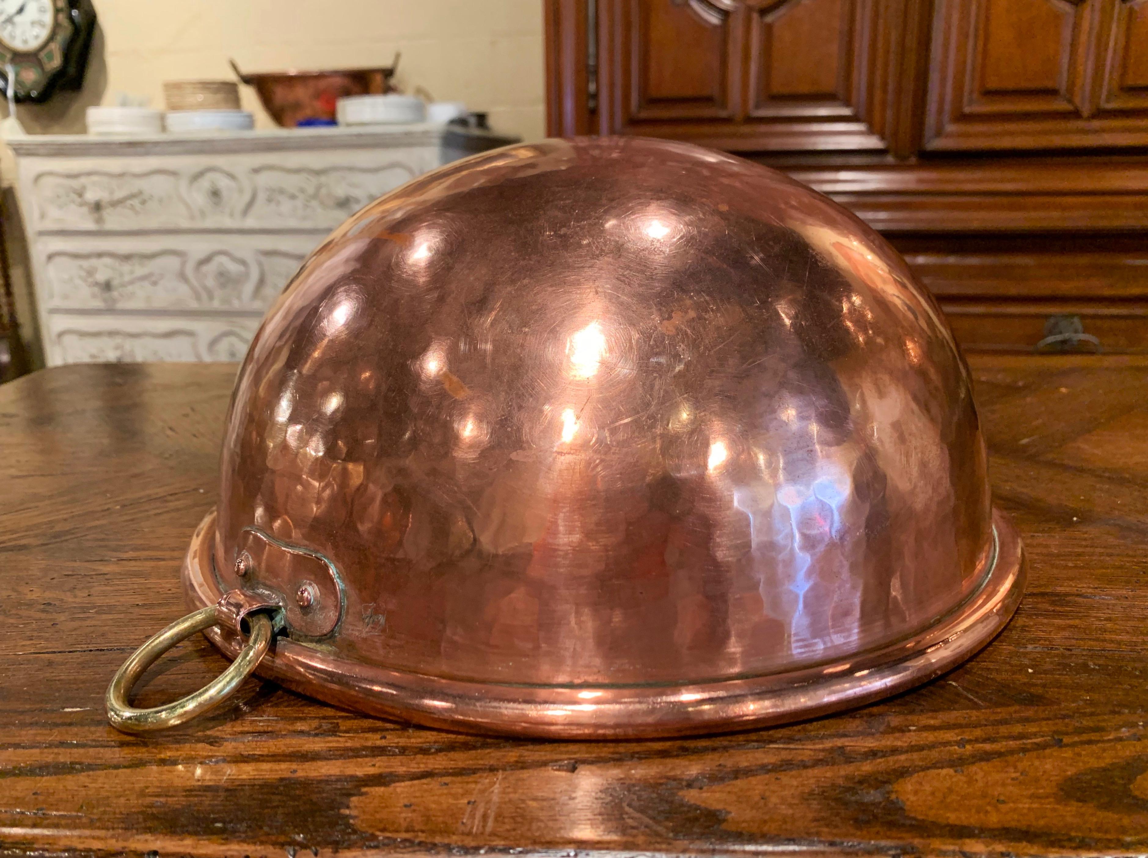 Mid-19th Century French Copper Jelly Bowl from Normandy 3
