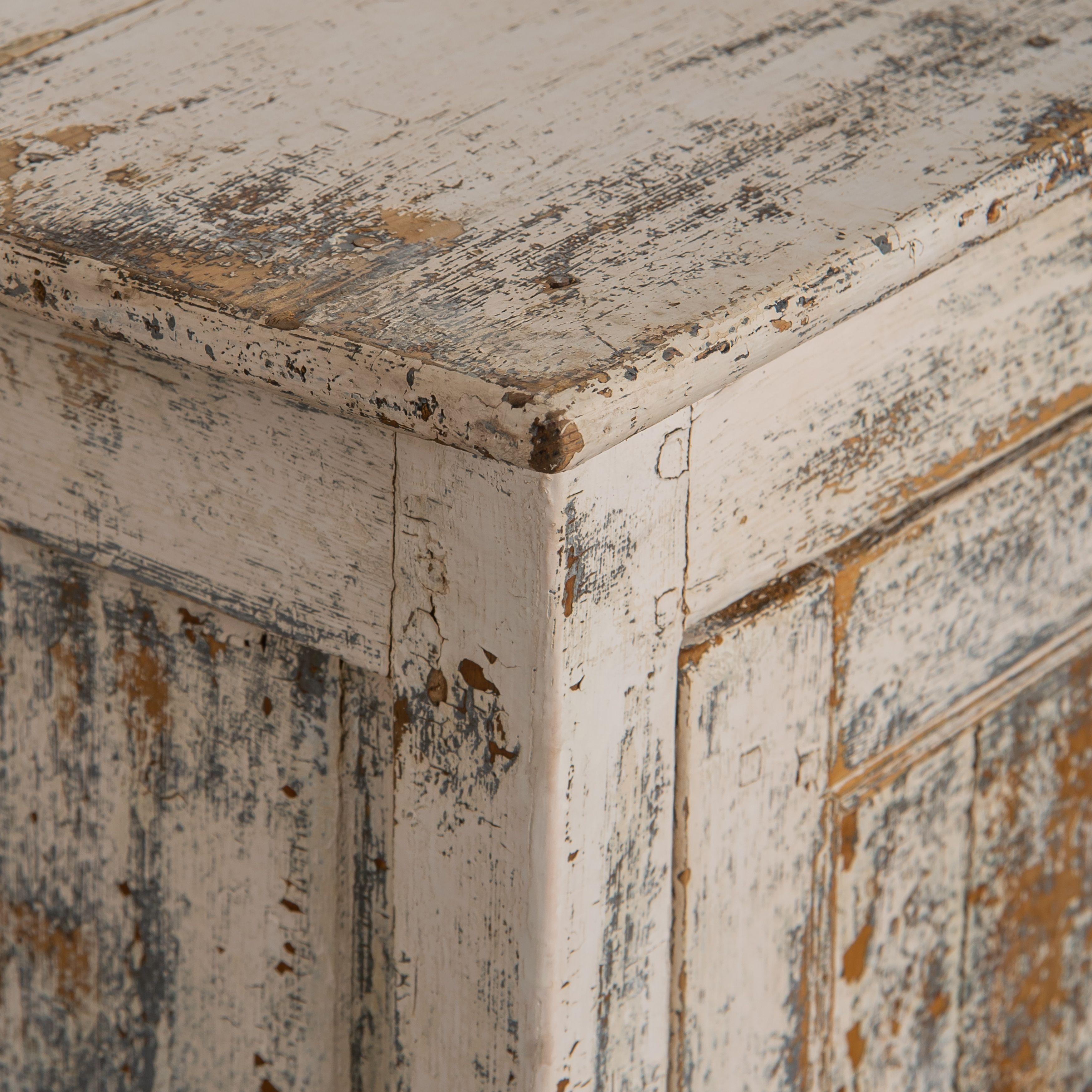 Legno Armadio crema francese della metà del XIX secolo in vendita