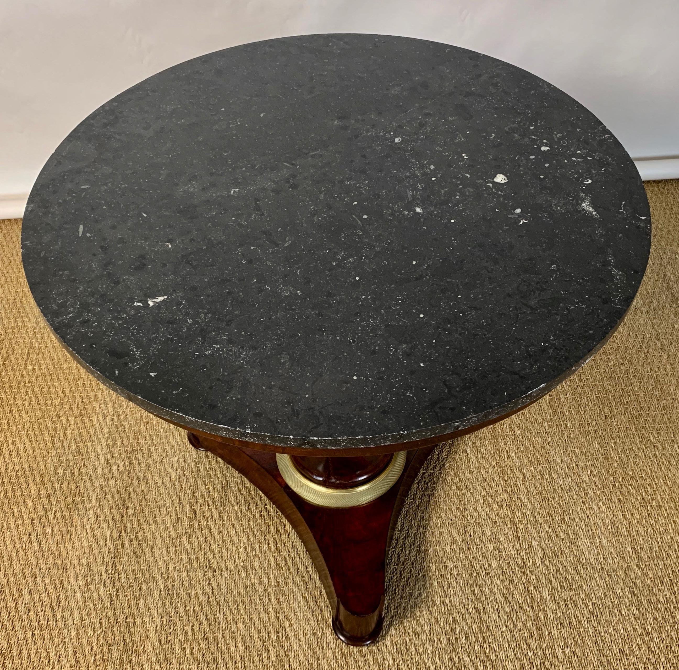 Mid-19th Century French Empire Center Table 1