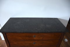 Mid 19th Century French Empire Commode With Marble Top