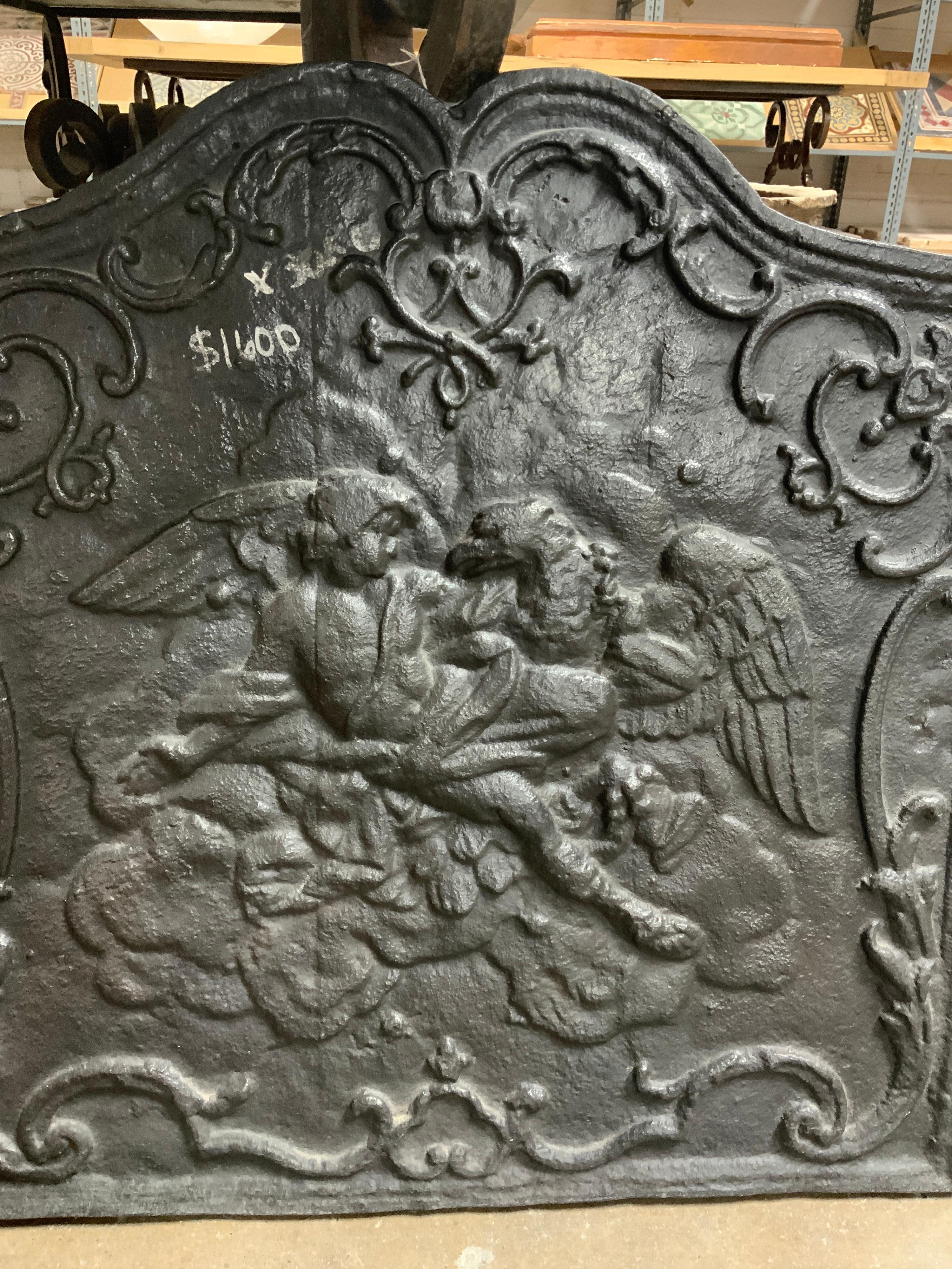 Francese Piantana in ferro francese della metà del XIX secolo in vendita