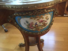 Mid-19th Century French Kingwood Veneered and Ormolu-Mounted Centre Table