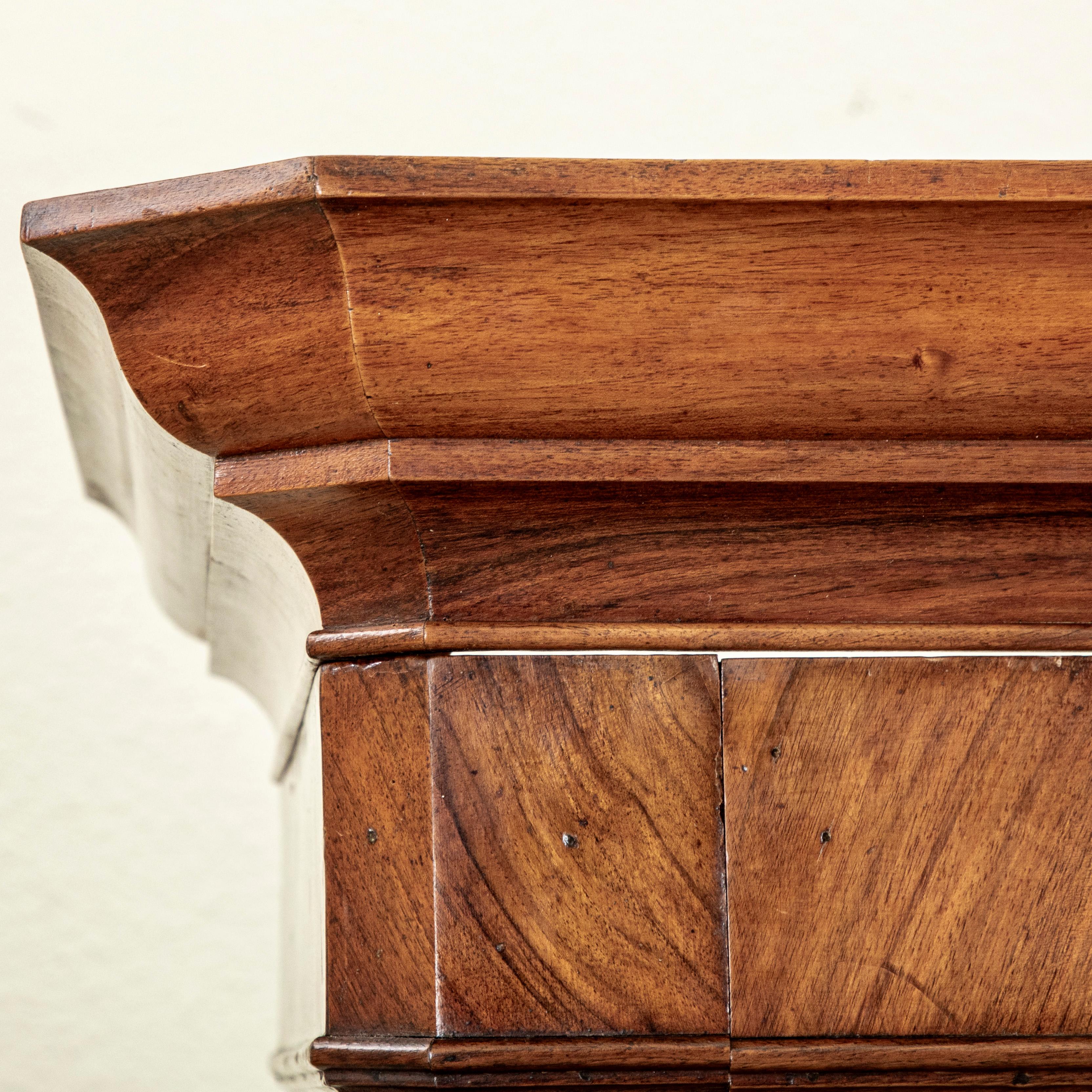 Mid-19th Century French Louis Philippe Period Burl Walnut Armoire or Wardrobe For Sale 11