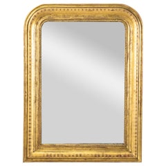 Mid-19th Century French Louis Philippe Period Gilt Wood Mirror