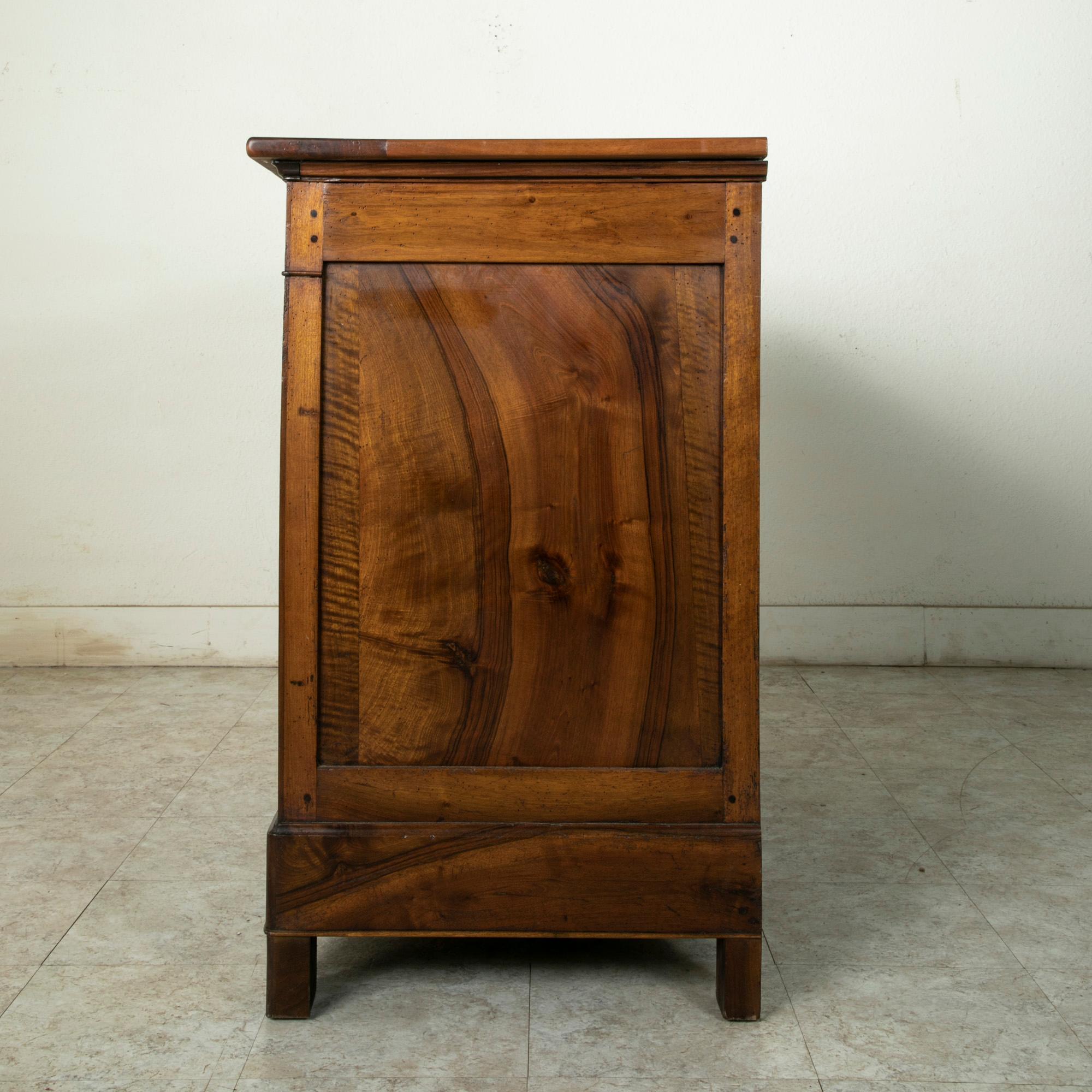 Mid-19th Century French Louis Philippe Period Walnut Buffet 1