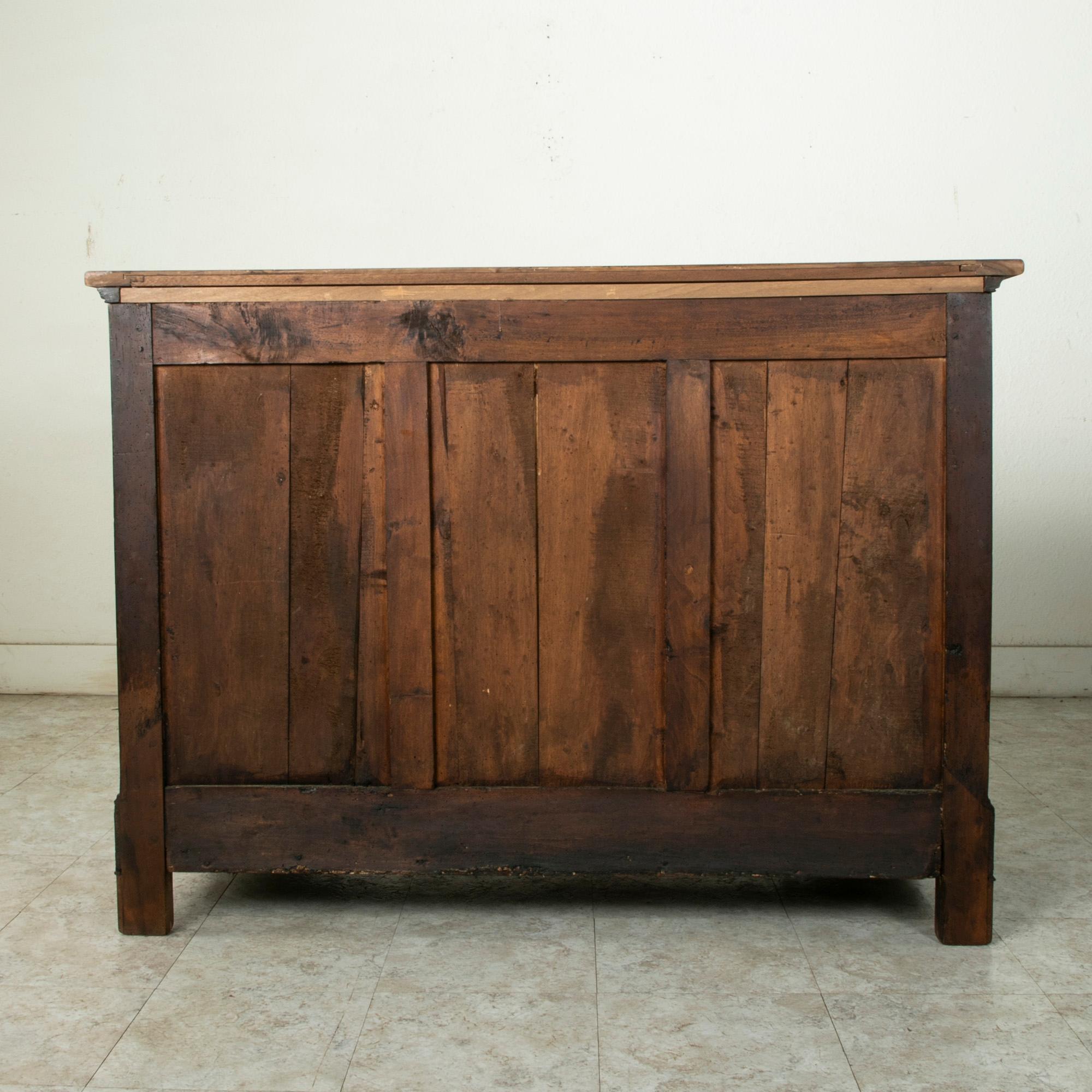 Mid-19th Century French Louis Philippe Period Walnut Buffet 2