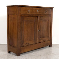 Buffet breton en noyer d'époque Louis Philippe du milieu du 19e siècle