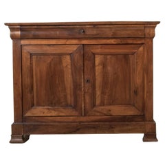 Mitte des 19. Jahrhunderts Französisch Louis Philippe Periode Nussbaum Buffet oder Sideboard