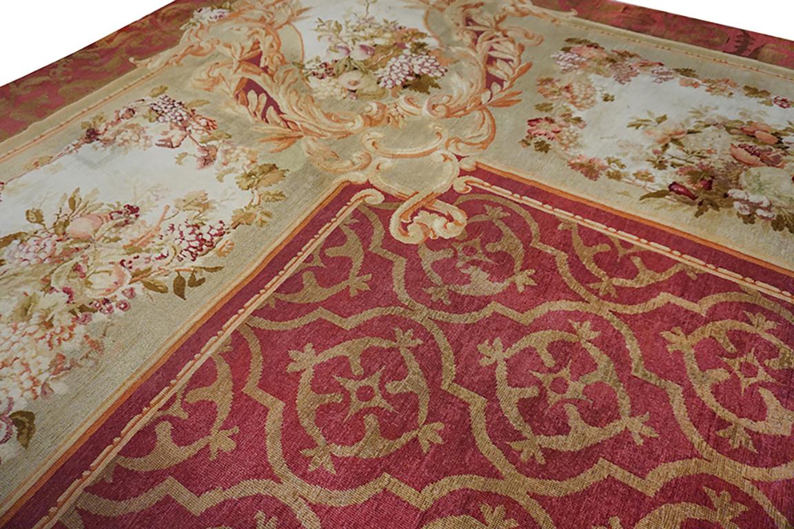 Mitte des 19. Jahrhunderts Französisch Louis Philleppe Periode Savonnerie Teppich im Angebot 5