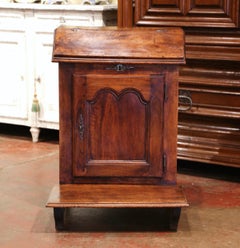 Mid-19th Century French Louis XIII Carved Walnut Prie-Dieu Prayer Kneeler