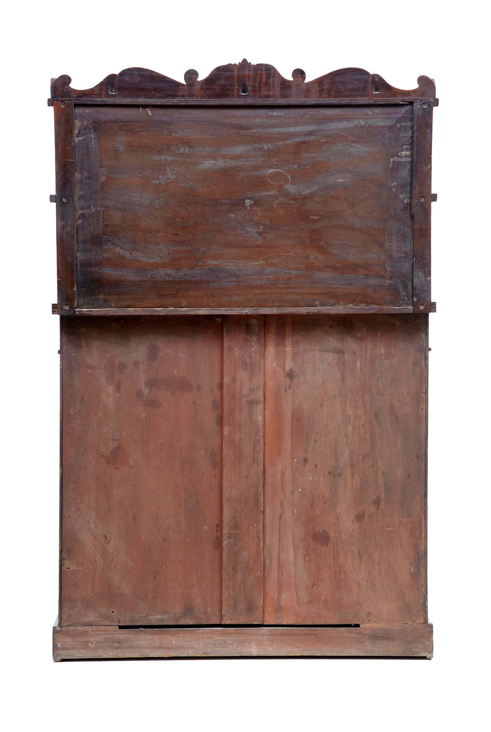 Woodwork Mid-19th Century French Mahogany Chiffonier Sideboard
