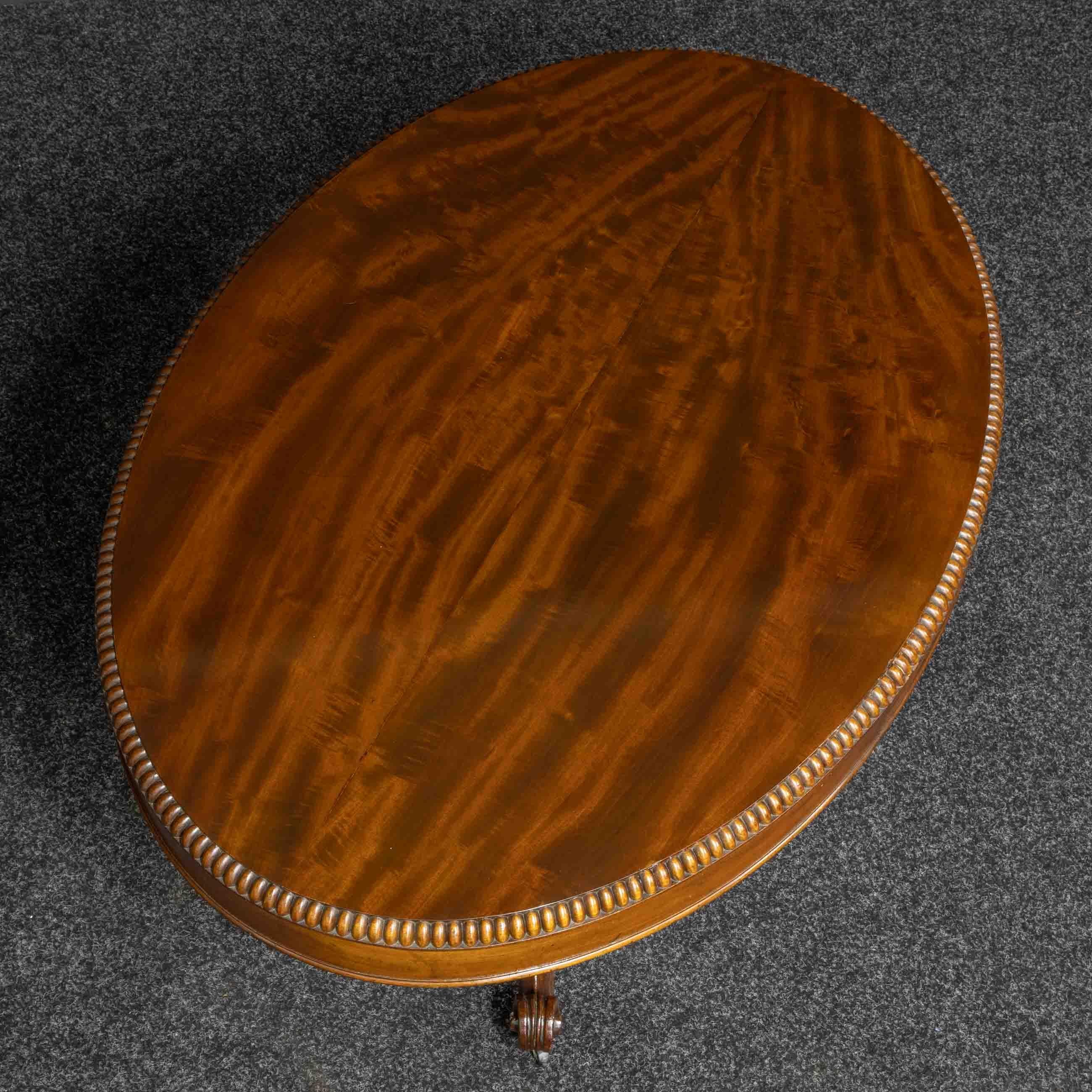 Mid-19th Century French Mahogany Table For Sale 4