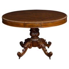 Mid-19th Century French Mahogany Table