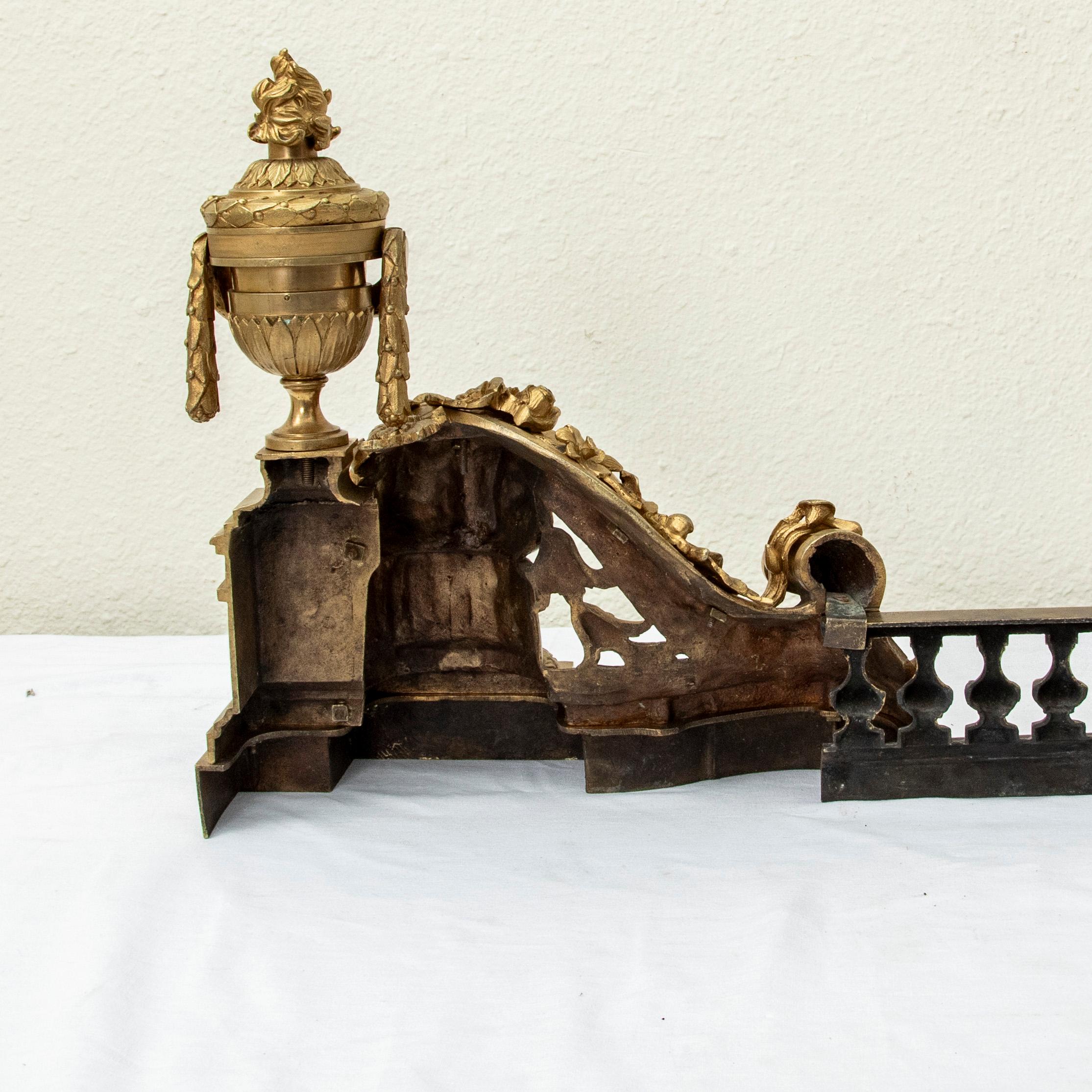Parafuoco francese della metà del XIX secolo, periodo Napoleone III, in bronzo in vendita 10