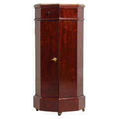 Mid 19th Century French Octagonal Drum Cabinet, Pedestal, Stand