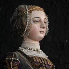 Mid 19th Century French Processional Figure