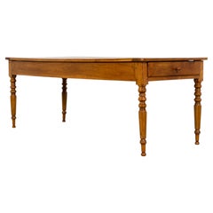 Mid-19th Century French Cherrywood Farmhouse Table, Provence