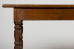 Mid 19th Century French Provincial Oak Draper’s Console Table
