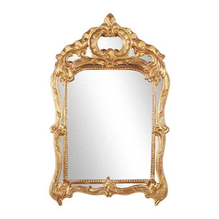 Mid-19th Century French Regency Gilt Mirror