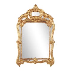 Mid-19th Century French Regency Gilt Mirror