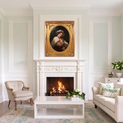 Mid-19th-Century French School Genre Painting in the Tradition of Greuze