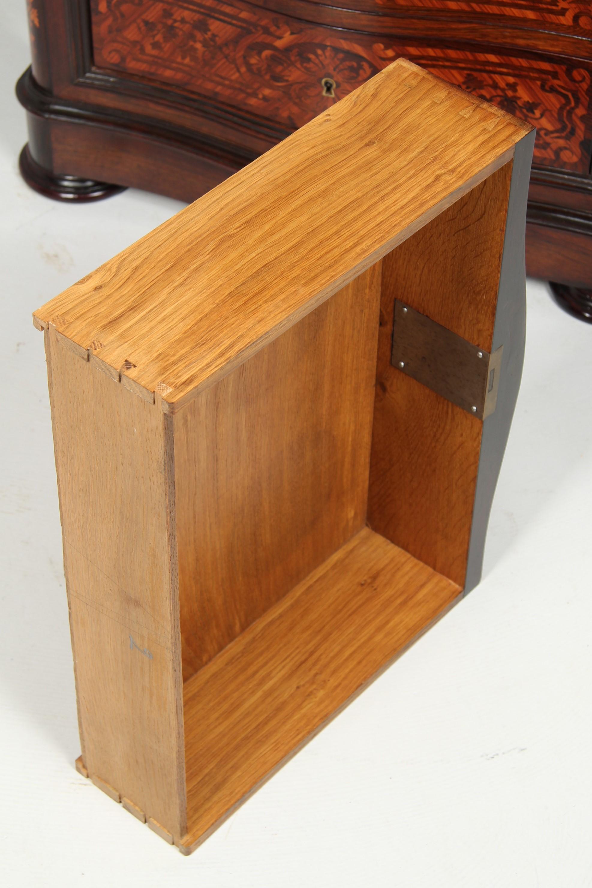 Mid 19th Century French Semainier or High Chest with Secretary Compartement For Sale 11