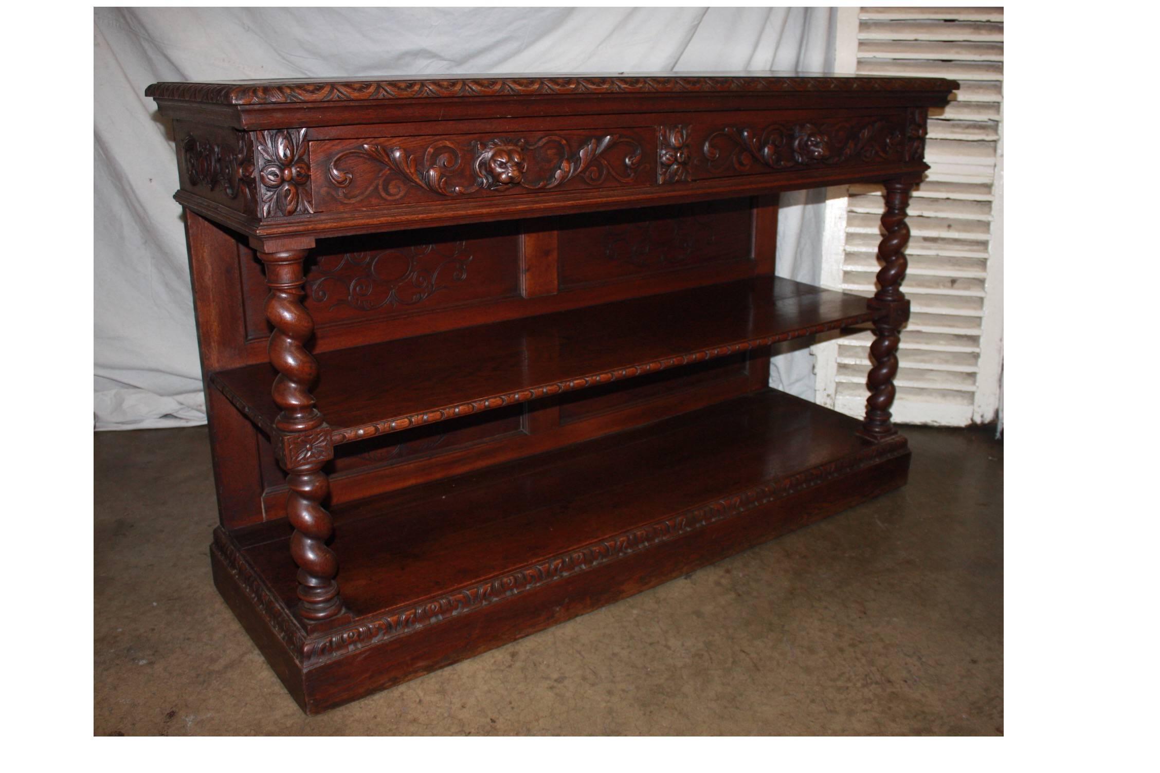 Mid-19th Century French Server In Good Condition In Stockbridge, GA