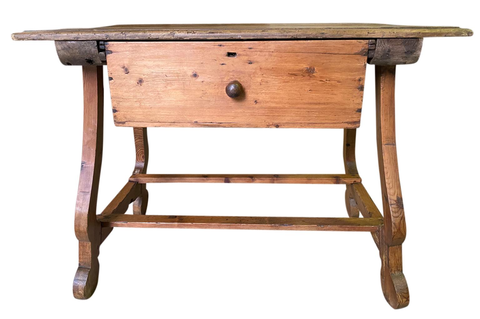 Mid-19th Century French Side Table In Good Condition In Round Top, TX