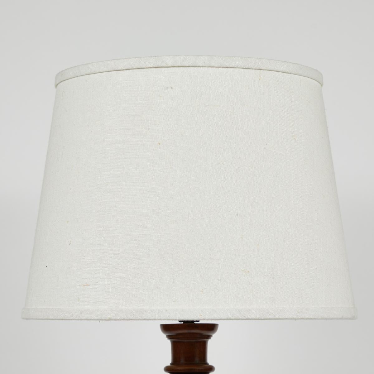 Mid-19th Century French Walnut Table Lamp 2
