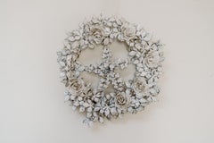 Mid-19th Century French Zinc/Metal Flower Crown