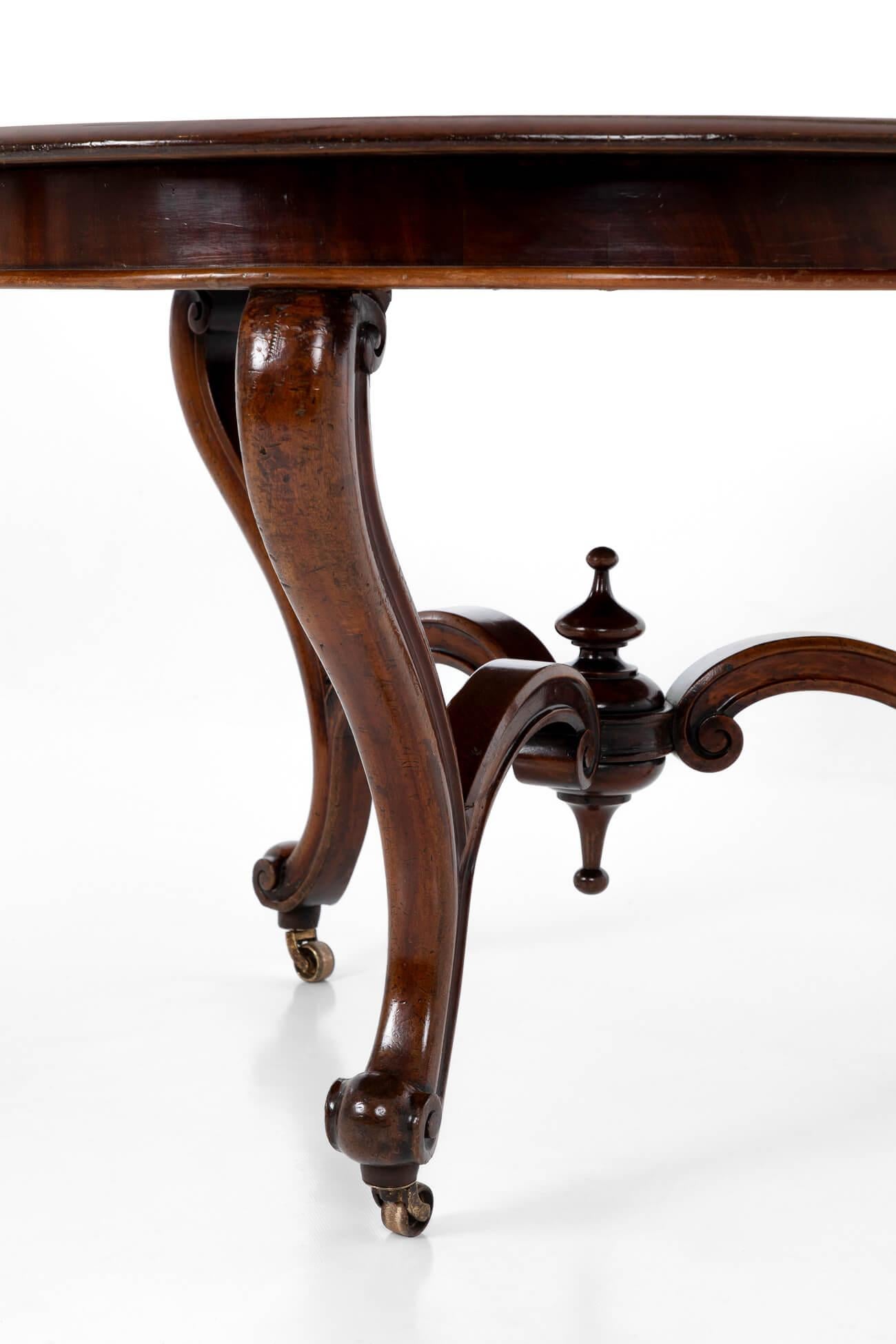 French Mid-19th Century Fruitwood Centre Table, circa 1850 For Sale