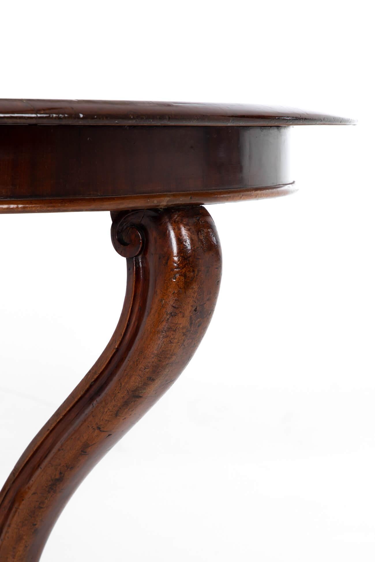 Mid-19th Century Fruitwood Centre Table, circa 1850 For Sale 1