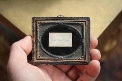 Mid 19th Century Gen. Tom Thumb Calling Card P.T. Barnum Fairground Circus