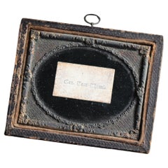 Mid 19th Century Gen. Tom Thumb Calling Card P.T. Barnum Fairground Circus