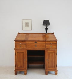 Mid 19th Century German Biedermeier Cherrywood Standing Desk