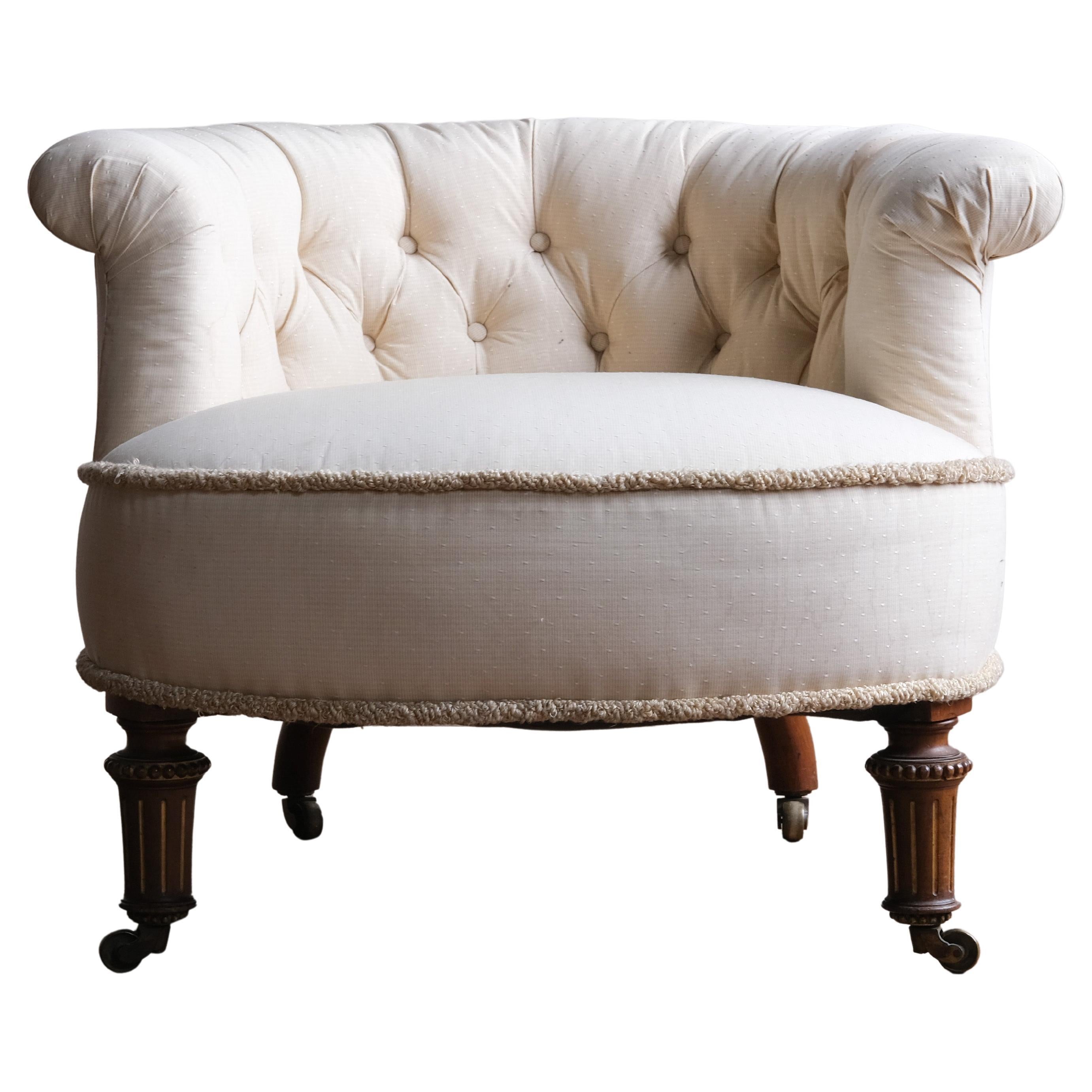 Mid 19th Century Gillows Tub Armchair