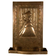 Mid-19th Century Glasgow Candleholder W/ Repousse