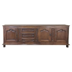 Antique Mid-19th Century Grand Rustic Buffet