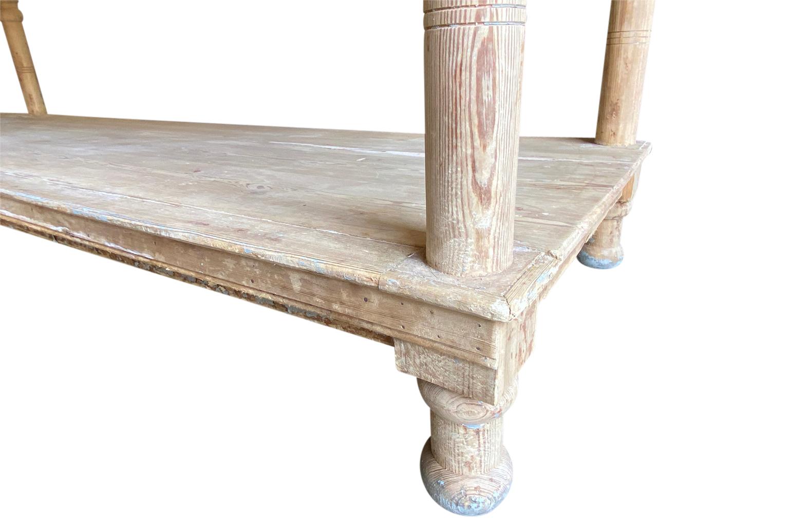 Mid-19th Century Grand Scale Draper's Table For Sale 2