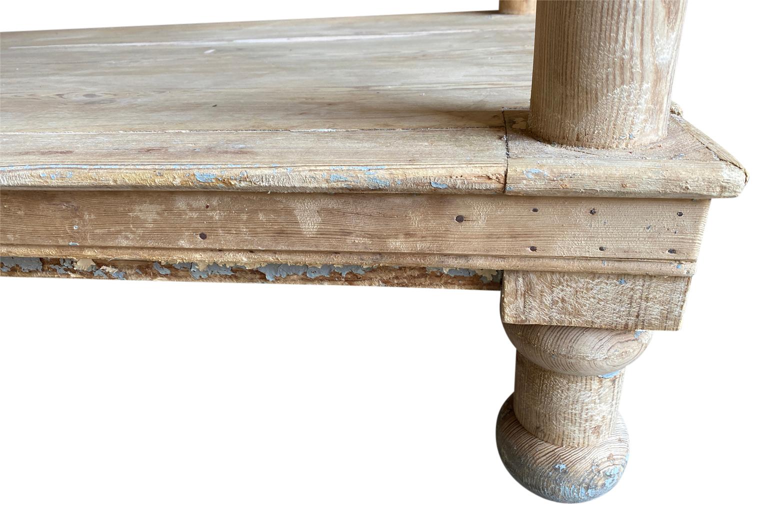 Mid-19th Century Grand Scale Draper's Table For Sale 4