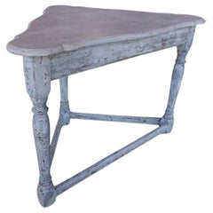 Mid-19th century Gustavian Corner Table