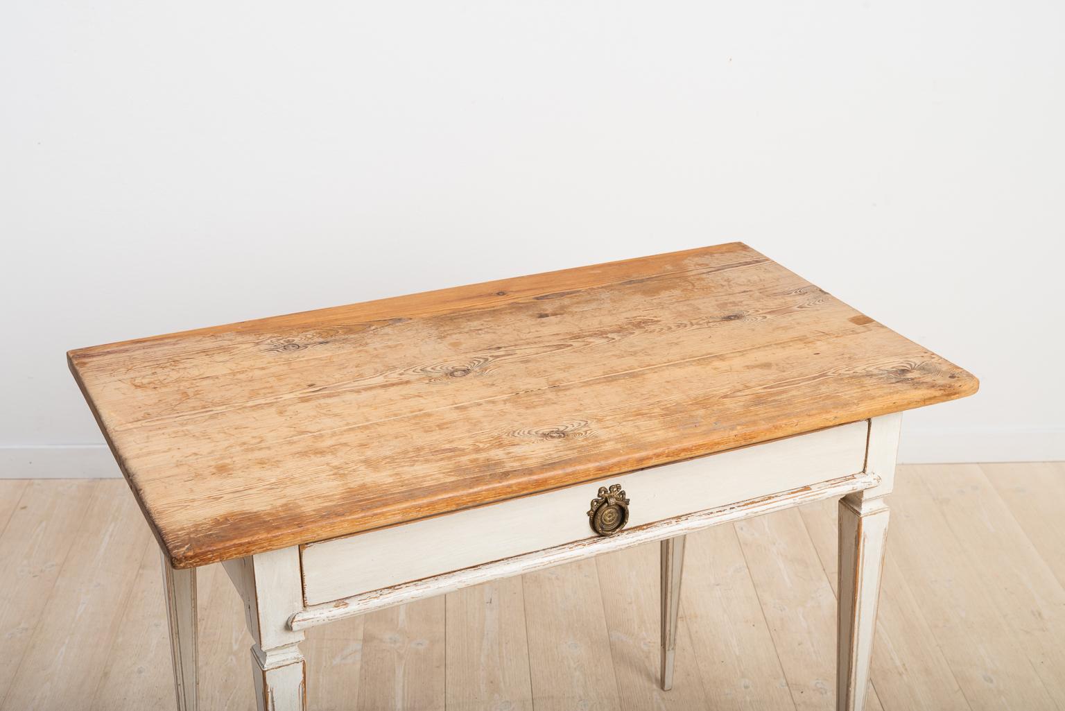 Mid-19th Century Gustavian Styled Writing Table 1