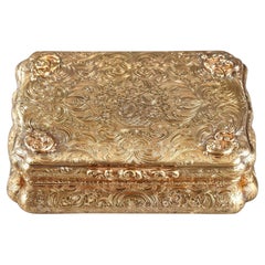 Scatola d'oro di Hanau della metà del XIX secolo.