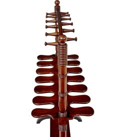 Mid 19th century hand carved boot stand