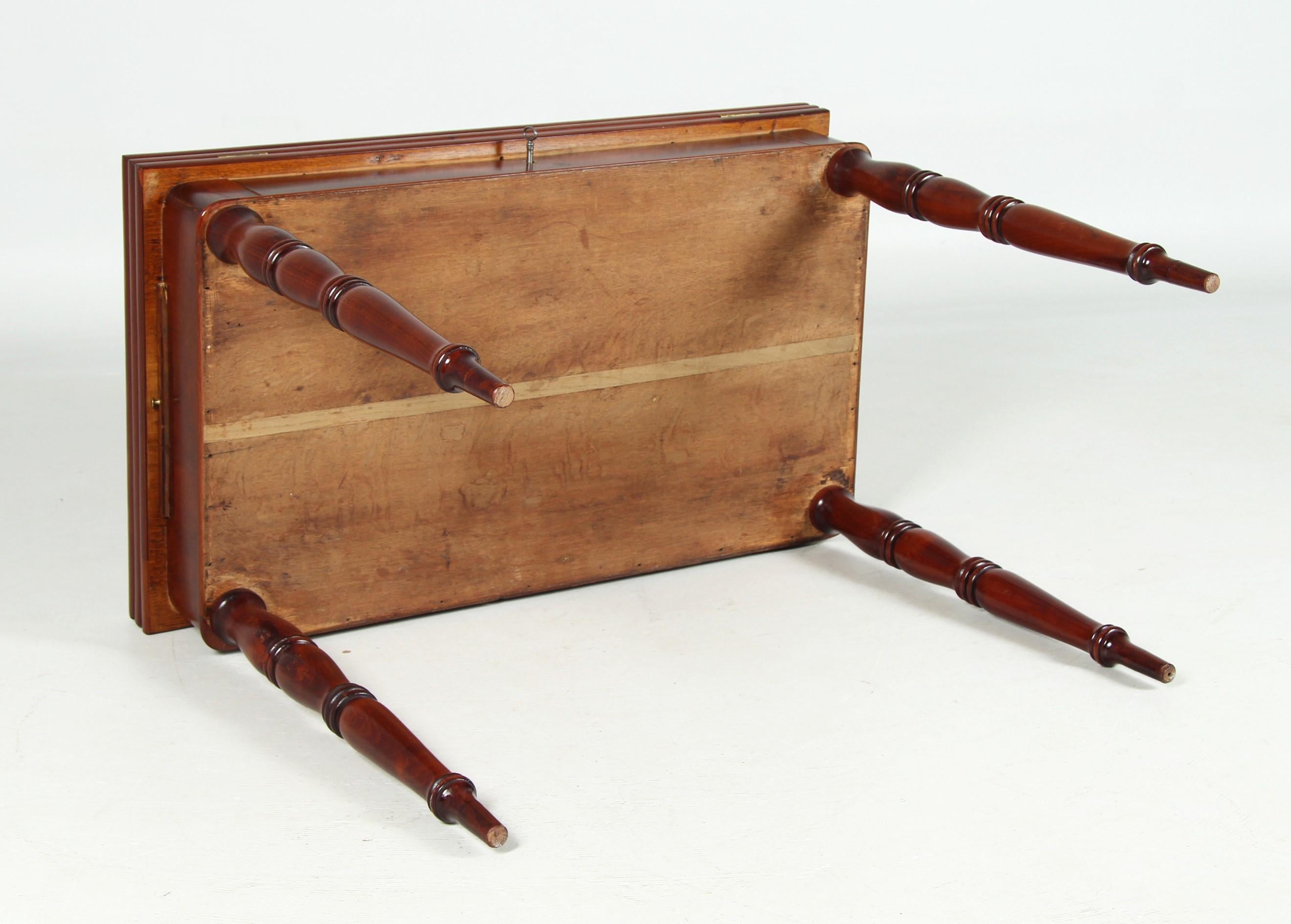 Mid 19th Century High-Adjustable Architect's Table, Mahogany, France, circa 1850 For Sale 8